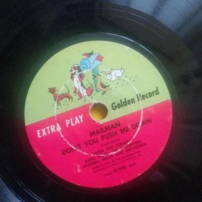 6" Records from the 1950's 45 RPM