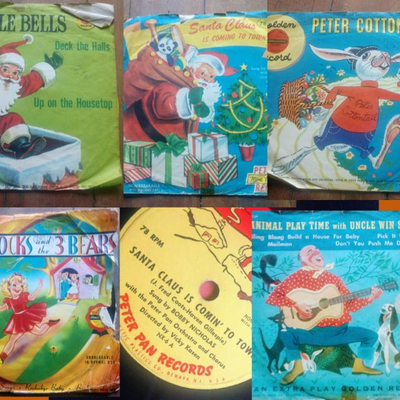 6" Records from the 1950's 45 RPM