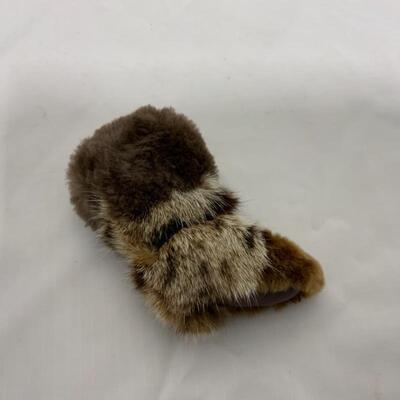 .161. VINTAGE | Native Alaskan Made | Fur Boot Ornament