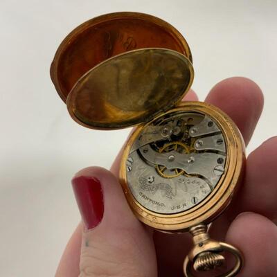.170. ANTIQUE | HAMPDEN | Womenâ€™s Lapel Watch | 1918