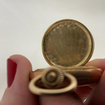 .170. ANTIQUE | HAMPDEN | Womenâ€™s Lapel Watch | 1918