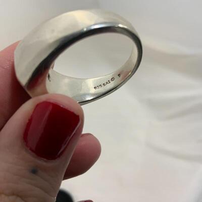 .173. MODERN | Menâ€™s Sterling Silver Ring