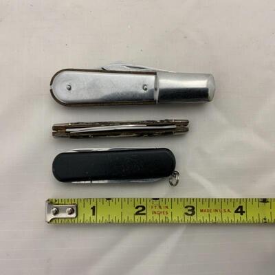 .174. Three Pocket Knives