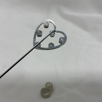 .175. MODERN | Two Womenâ€™s Lapel Pins