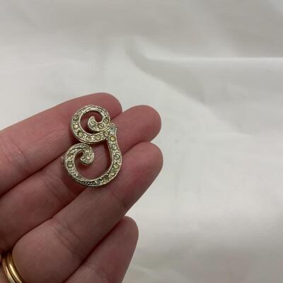 .175. MODERN | Two Womenâ€™s Lapel Pins