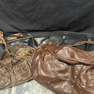 Purses and 1 laptop bag