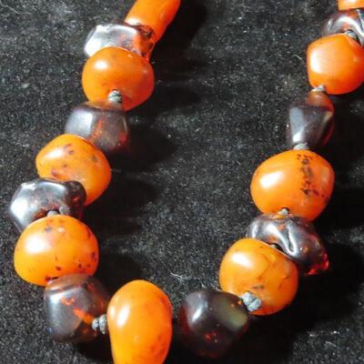 Large Amber Necklace 