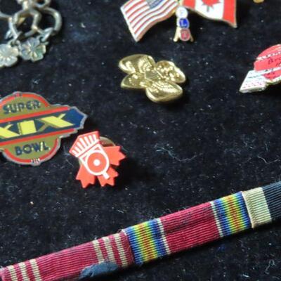 Antique pin collection 