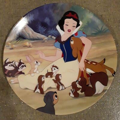 Lot 5 Snow White Collector Plates