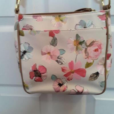 Poppy flowered bag