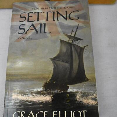 3 Books, Historical Fiction: Tenting on the Plains -to- Setting Sail