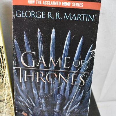 3 Fiction Books: The Two Towers, Game of Thrones, & Last Man Standing