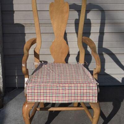 Dining Chair with Padded Seat (damaged)