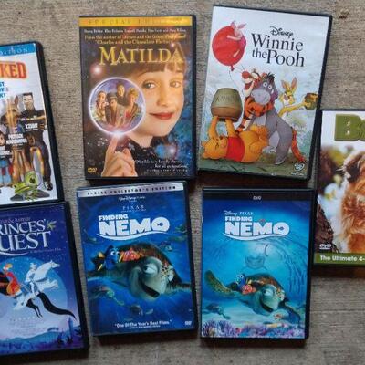 Collection of Childrens DVDs