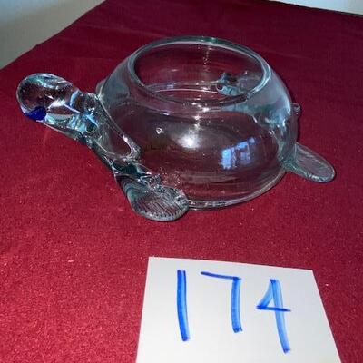 Lot 174- Glass Turtle