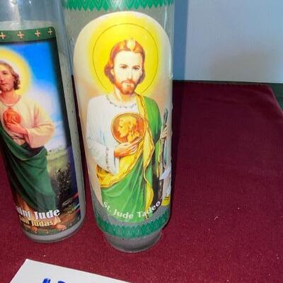Lot 175 - St Jude Candles 