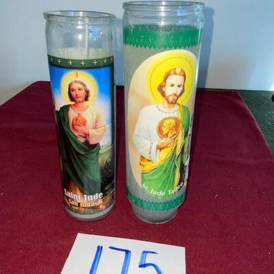 Lot 175 - St Jude Candles 