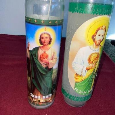 Lot 175 - St Jude Candles 
