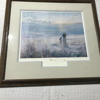 Print of waterfront
