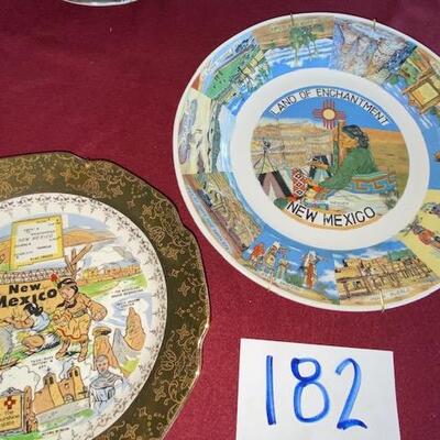 Lot 182 - State Plates New Mexico