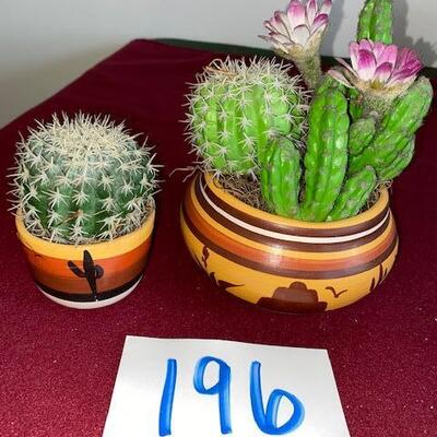 Lot 196 - Succulent pots