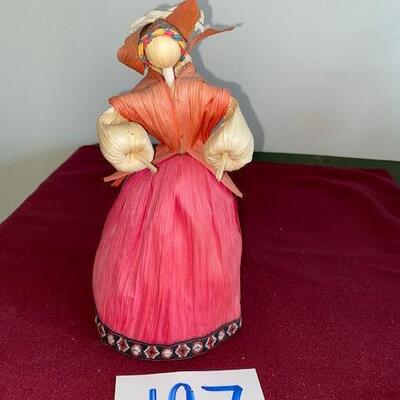 Lot 197 - Corn Husk Doll