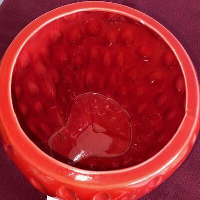 Lot 201 - Vintage Strawberry Cookie Jar