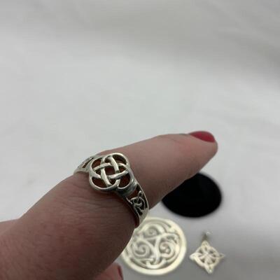 .188. STERLING | Celtic Jewelry Lot | 29g