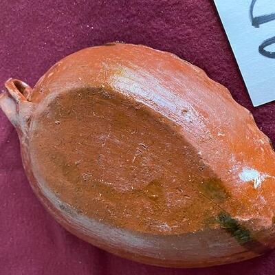 Lot 206 - Vintage Pottery, Leaf Bowl