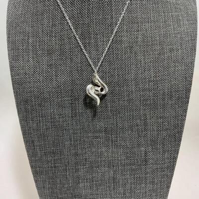 .192. STERLING | Nine Rings | Chain & Three Pendants | 21g