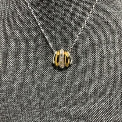 .192. STERLING | Nine Rings | Chain & Three Pendants | 21g