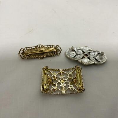 .198. Colored Stone Costume Jewelry Lot