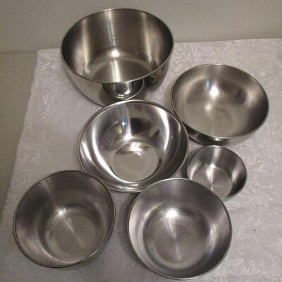 #20 Stainless Steel Bowls