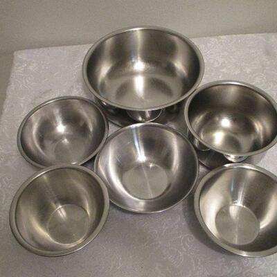 #21 Stainless Steel Bowls