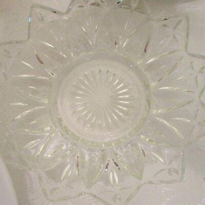 #22 Bowls, Glass, Decorative dish,  and Apple slicer