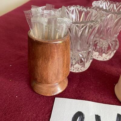 Lot 214 - toothpick Holders