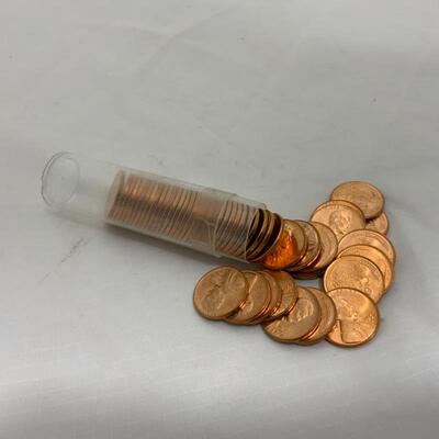 .203. Lincoln 1956D BU Uncirculated Roll | 50