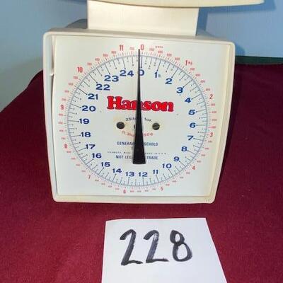 Lot 228 - Hanson Scale