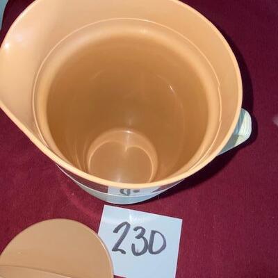 Lot 230 - Vintage Raffia Ware Pitcher