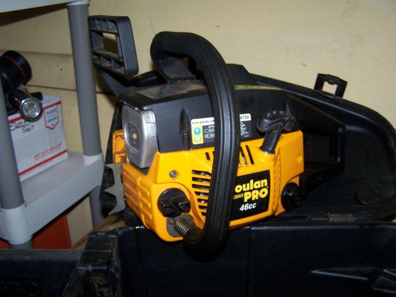 LOT 149 POULAN PRO 46CC CHAIN SAW FOR PARTS