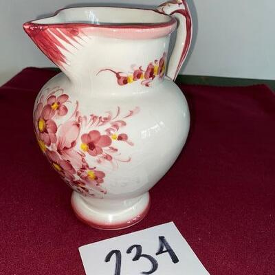 Lot 234 -  Pitcher made in Portugal