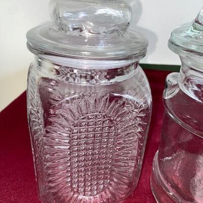 Lot 237 -  two glass containers