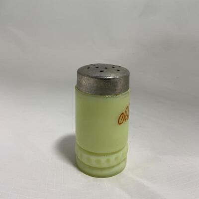 .221. HEISEY | Souvenir Custard Glass | Almond, WI