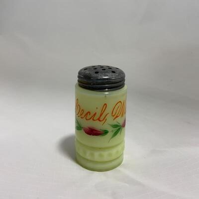 .222. HEISEY | Souvenir Custard Glass | Cecil, WI 