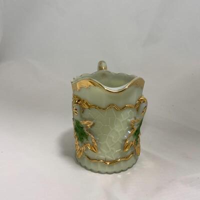 .224. ANTIQUE | Northwood Maple Leaf | 3 Piece Set