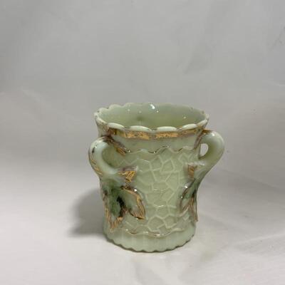 .224. ANTIQUE | Northwood Maple Leaf | 3 Piece Set