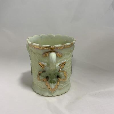 .224. ANTIQUE | Northwood Maple Leaf | 3 Piece Set