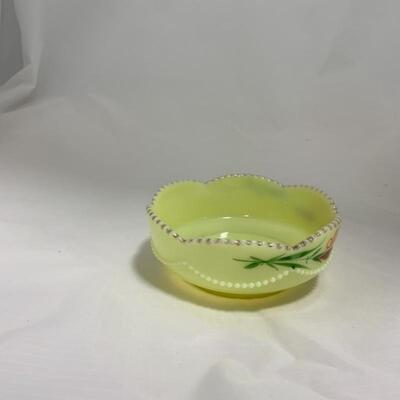 .225. HEISEY | Souvenir Custard Glass | Shirley, WI