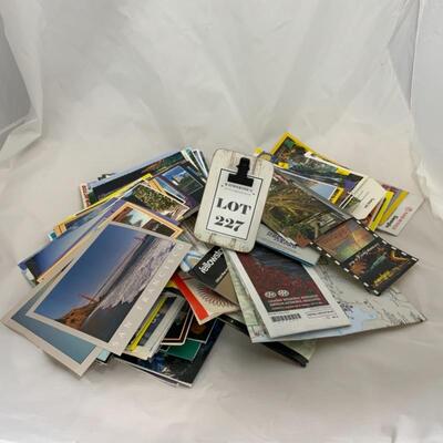 .277. Large Souvenir Paper Lot | Maps | Postcards