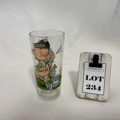 .234. VINTAGE | Looney Tunes | 1973 | Porky & Petunia Pig